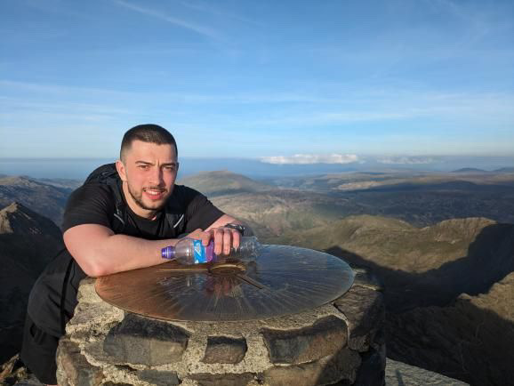 UK National Three Peaks Challenge — summit view